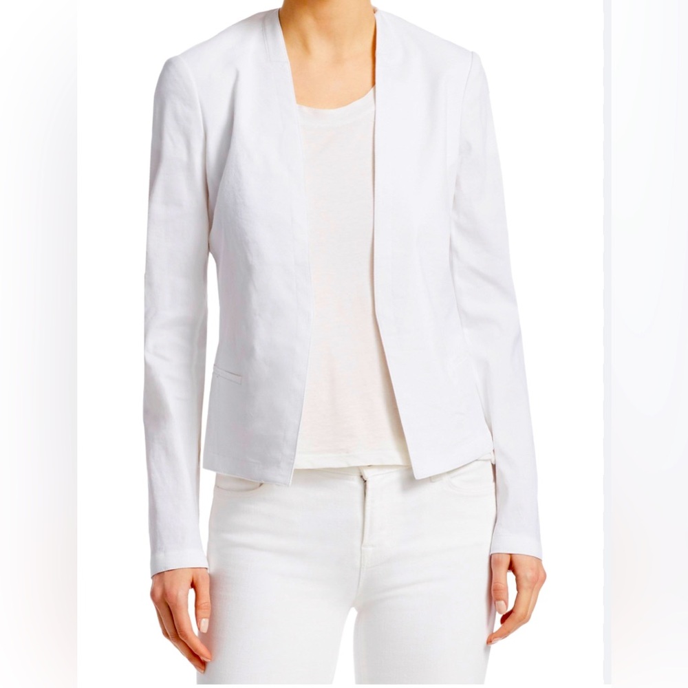 Theory white blazer